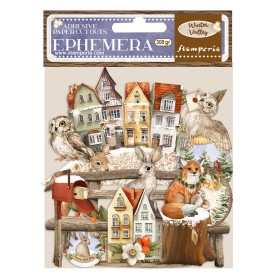 Die-cuts Ephemera Winter Valley - Stamperia