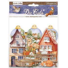 Die-cuts Winter Valley - Stamperia