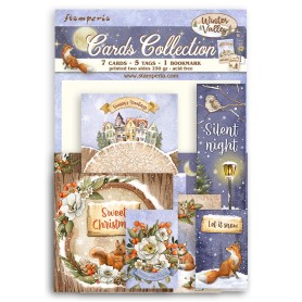 Cards Collection Winter Valley - Stamperia