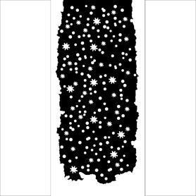 Pochoir Little Dots 12x25cm - Stamperia Thick Stencil