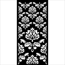 Pochoir Wallpaper 12x25cm - Stamperia Thick Stencil