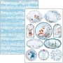 Set de papier A4 Winter Journey 9f - Creative Pad Ciao Bella Papercrafting