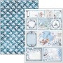 Set de papier A4 Winter Journey 9f - Creative Pad Ciao Bella Papercrafting