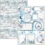 Set de papier A4 Winter Journey 9f - Creative Pad Ciao Bella Papercrafting