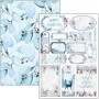 Set de papier A4 Winter Journey 9f - Creative Pad Ciao Bella Papercrafting