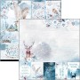 Set de papier 30x30 Winter Journey 12 feuilles - Ciao Bella Papercrafting