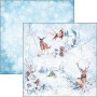 Set de papier 30x30 Winter Journey 12 feuilles - Ciao Bella Papercrafting
