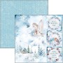 Set de papier 30x30 Winter Journey 12 feuilles - Ciao Bella Papercrafting
