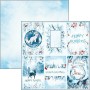 Set de papier 30x30 Winter Journey 12 feuilles - Ciao Bella Papercrafting