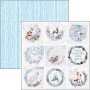 Set de papier 30x30 Winter Journey 12 feuilles - Ciao Bella Papercrafting