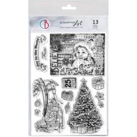 Tampons Believe in Christmas 13pc - Ciao Bella Stamps