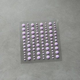 Enamel Dots Light Purple - Simple and Basic