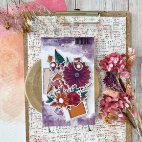 Die-cuts Labels Cabinet de curiosités 40pc - Chou and Flowers