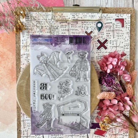 Tampons Monster party - Cabinet de curiosités - Chou and Flowers