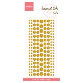 Enamel Dots Gold Glitter - Marianne Design