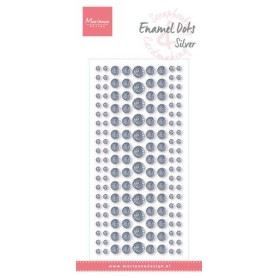 Enamel Dots Silver Glitter - Marianne Design