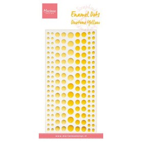 Enamel Dots Duotone Yellow - Marianne Design