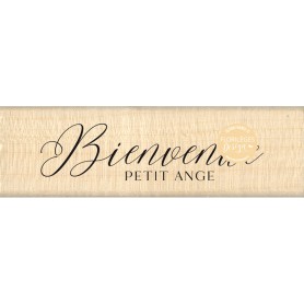 Tampon bois Bienvenue Petit Ange - Florilèges Design