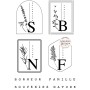 Tampons Etiquettes Florales 1 - Herbarium - Florilèges Design