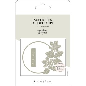 Dies Composition Automnale 2pc - Herbarium - Florilèges Design