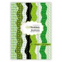 Set de papier A5 Stockholm - Green 24f - CraftEmotions Paper Pad
