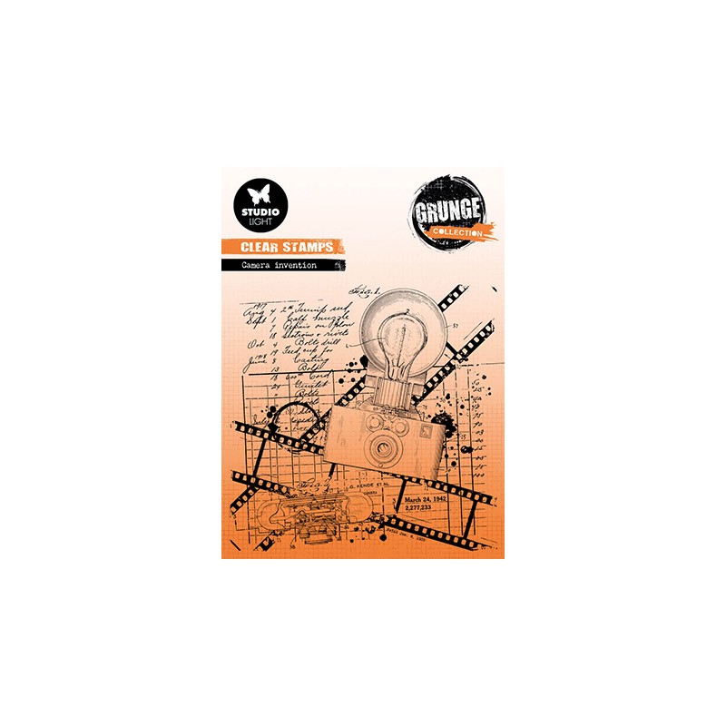 Tampons transparents Grunge Collection 514 – Clear stamps – Studio Light