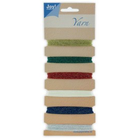 Fils à broder Basic Colors (Christmas) nr 1 à 6 - Joycraft Embroidery thread set