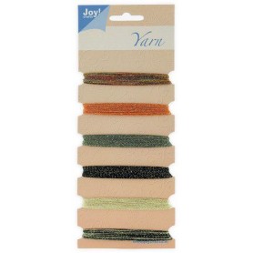 Fils à broder nr 19 à 24 6x25m - Joycraft Embroidery thread set