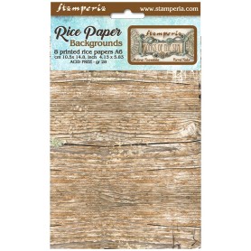 Rice Paper Backgrounds A6 Songs of the Sea - 8 feuilles - Stamperia