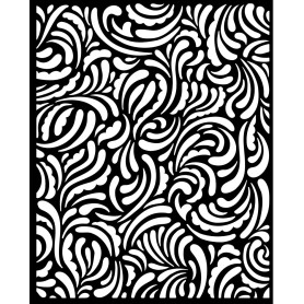 Pochoir Sea Texture 20x25cm - Songs of the Sea - Stamperia Thick Stencil