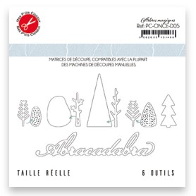 Dies Arbres magiques 6pc - Once Upon a Time - Mes P'tits Ciseaux