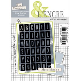 Tampon Alpha Mania 1 - Les Essentiels - L'encre et l'image