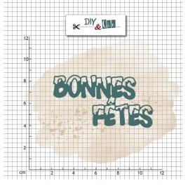 Die Bonnes Fêtes 1pc - Diy & Cie