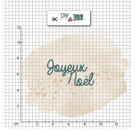 Die Joyeux Noël 1pc - Diy & Cie