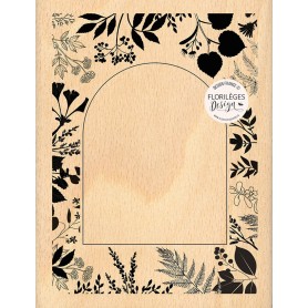 Tampon bois Arche hivernale - Florilèges Design