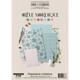 Papeterie Créative Rêve Nordique - Chou and Flowers