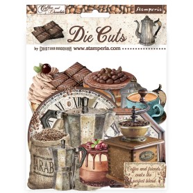 Die-cuts Coffee and Chocolate - Stamperia