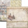 Set de papier 30x30 Wizard Academy 8 feuilles - Patterns Pad Ciao Bella Papercrafting