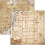 Set de papier 30x30 Wizard Academy 8 feuilles - Patterns Pad Ciao Bella Papercrafting