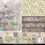 Set de papier 30x30 Wizard Academy 8 feuilles - Patterns Pad Ciao Bella Papercrafting