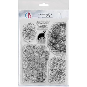 Tampons Enchantments 6pc - Wizard Academy - Ciao Bella Stamps