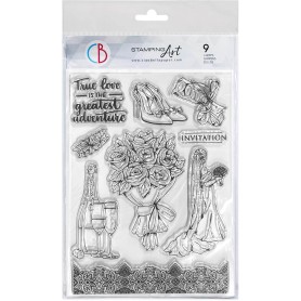 Tampons True Love 9pc - Ciao Bella Stamps