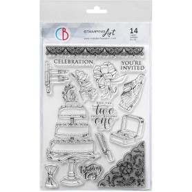 Tampons The Wedding Day 14pc - Ciao Bella Stamps