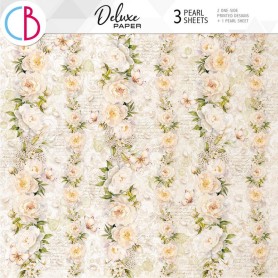 Deluxe Paper Pearl 30x30 Always and Forever 3 feuilles – Ciao Bella Papercrafting