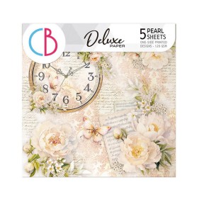 Deluxe Paper Pearl 15x15 Always and Forever 5 feuilles – Ciao Bella Papercrafting