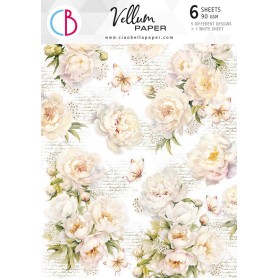 Vellum Paper Pattern A4 Always and Forever 6 feuilles – Ciao Bella Papercrafting