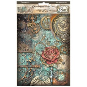 Rice Paper Selection A4 - 6 feuilles - Sir Vagabond in Fantasy World - Stamperia