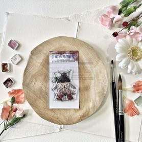 Tampon Doudou Geisha - Soleil Levant - Chou and Flowers