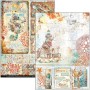 Set de papier A4 Coral Reef 9f - Creative Pad Ciao Bella Papercrafting