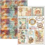 Set de papier A4 Coral Reef 9f - Creative Pad Ciao Bella Papercrafting